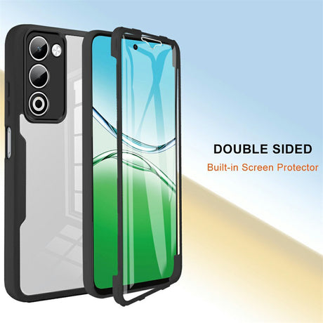Folie de protectie Techsuit ColorVerse 360 Series + compatibil cu Oppo A5 4G / A5 5G, Roz