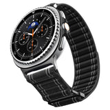 Curea smartwatch Spigen Watchband WBF0 (AMP10153) compatibil cu Samsung Galaxy Watch8 40mm/Watch8 44mm/Watch8 Classic, Negru
