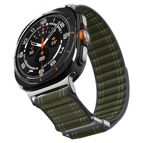 Curea smartwatch Spigen Watchband WBF0 (AMP10147) compatibil cu Samsung Galaxy Watch Ultra 47mm, Verde