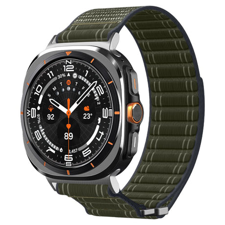 Curea smartwatch Spigen Watchband WBF0 (AMP10147) compatibil cu Samsung Galaxy Watch Ultra 47mm, Verde