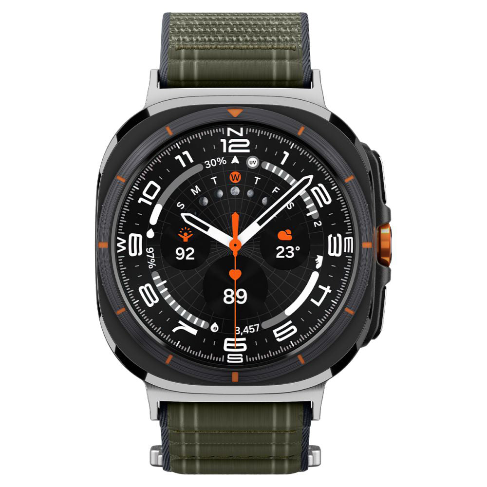 Curea smartwatch Spigen Watchband WBF0 (AMP10147) compatibil cu Samsung Galaxy Watch Ultra 47mm, Verde