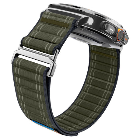 Curea smartwatch Spigen Watchband WBF0 (AMP10147) compatibil cu Samsung Galaxy Watch Ultra 47mm, Verde