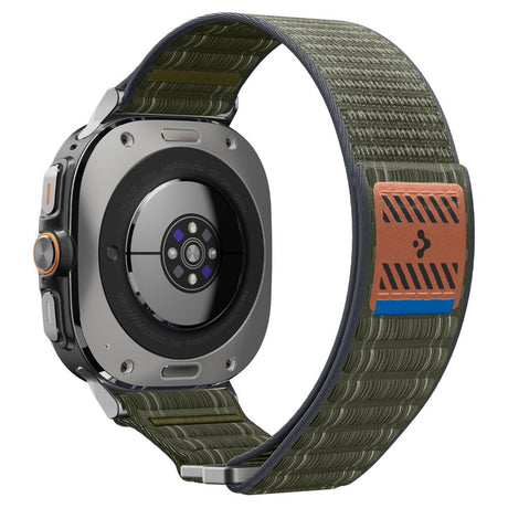 Curea smartwatch Spigen Watchband WBF0 (AMP10147) compatibil cu Samsung Galaxy Watch Ultra 47mm, Verde