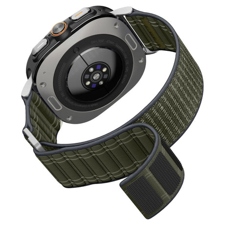 Curea smartwatch Spigen Watchband WBF0 (AMP10147) compatibil cu Samsung Galaxy Watch Ultra 47mm, Verde