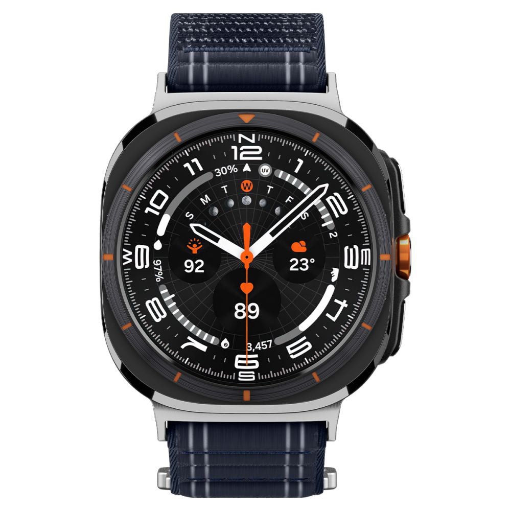 Curea smartwatch Spigen Watchband WBF0 (AMP10148) compatibil cu Samsung Galaxy Watch Ultra 47mm, Bleumarin