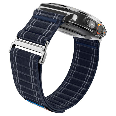 Curea smartwatch Spigen Watchband WBF0 (AMP10148) compatibil cu Samsung Galaxy Watch Ultra 47mm, Bleumarin