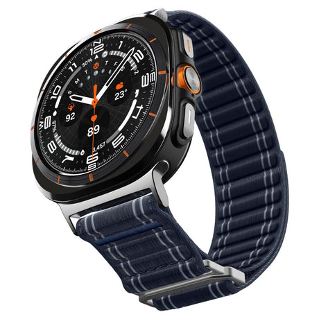 Curea smartwatch Spigen Watchband WBF0 (AMP10148) compatibil cu Samsung Galaxy Watch Ultra 47mm, Bleumarin
