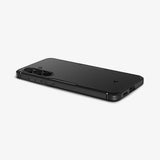 Husa de protectie Spigen Core Armor MagSafe (ACS10021) compatibil cu Samsung Galaxy S25 FE, Negru Mat