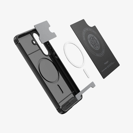 Husa de protectie Spigen Core Armor MagSafe (ACS10021) compatibil cu Samsung Galaxy S25 FE, Negru Mat