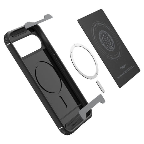 Husa de protectie Spigen Core Armor MagSafe (ACS09805) compatibil cu Google Pixel 10 Pro XL, Negru Mat