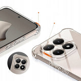 Husa de protectie Techsuit Shockproof Clear Silicone compatibil cu Xiaomi 15T, Transparent