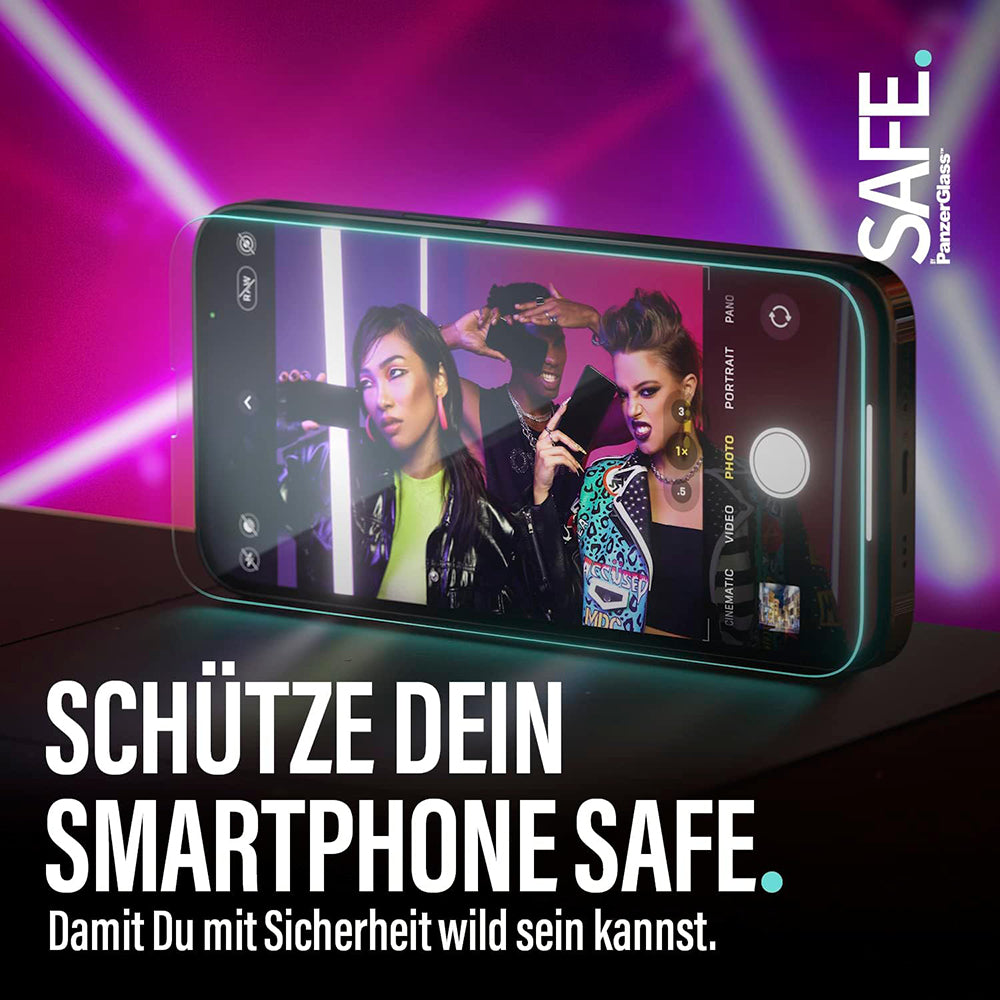 Folie de protectie PanzerGlass® SAFE. Ultra-Wide Fit w. EasyAligner compatibil cu Samsung Galaxy S24, Transparent