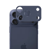 Folie de protectie Techsuit Full Camera Glass compatibil cu iPhone 17 Pro Max, Albastru Inchis