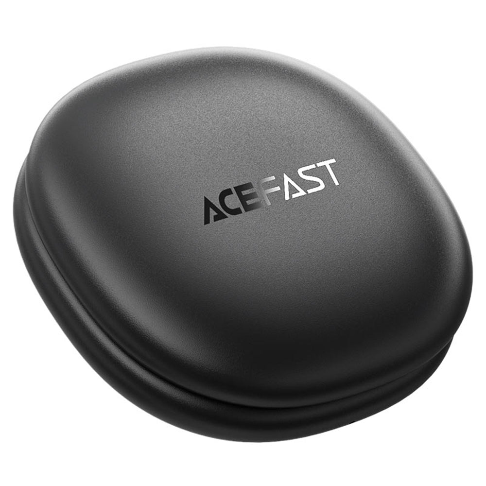 Casti Acefast (W3), Bluetooth V5.4, Active Noise Reduction, 4-Mics, ANC + ENC, IPX4, 350mAh, Negru