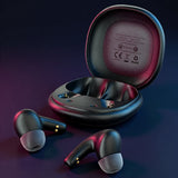 Casti Acefast (W3), Bluetooth V5.4, Active Noise Reduction, 4-Mics, ANC + ENC, IPX4, 350mAh, Negru