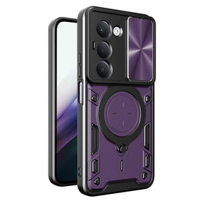 Husa de protectie Techsuit CamGuard Pro compatibil cu Xiaomi Redmi 15 4G / Redmi 15 5G, Mov