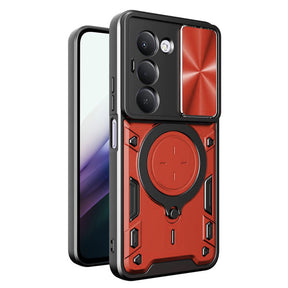 Husa de protectie Techsuit CamGuard Pro compatibil cu Xiaomi Redmi 15 4G / Redmi 15 5G, Rosu