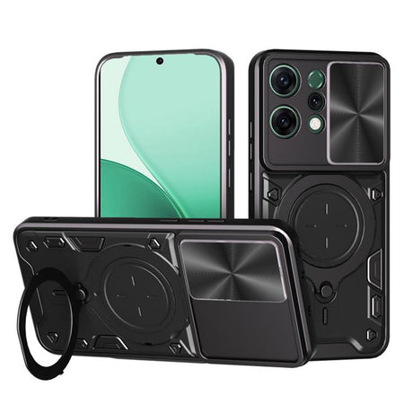 Husa de protectie Techsuit CamGuard Pro compatibil cu Oppo Reno14, Negru