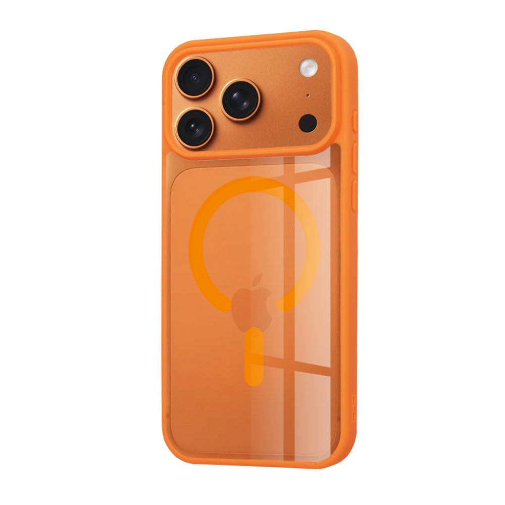 Husa de protectie Techsuit MagSafe Pro compatibil cu iPhone 17 Pro Max, Portocaliu