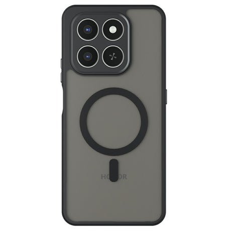 Husa de protectie Techsuit PureFrost MagSafe compatibil cu Honor 400 Smart 5G / 400 Smart 4G / X7d 4G, Negru Mat