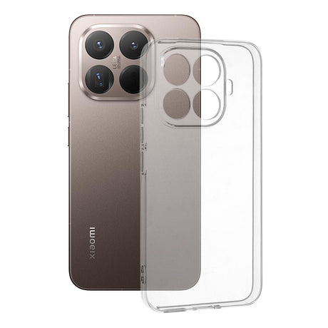 Techsuit Clear Silicone átlátszó tok Xiaomi 15T Pro telefonhoz