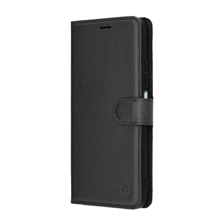 Husa de protectie Techsuit Leather Folio compatibil cu Xiaomi Redmi 15C 4G / Redmi 15C 5G / Poco C85 4G, Negru