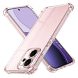 Husa de protectie Techsuit Shockproof Clear Silicone compatibil cu Oppo Reno14 F / Reno14 FS 5G, Transparent