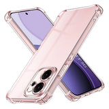 Husa de protectie Techsuit Shockproof Clear Silicone compatibil cu Oppo Reno14 F / Reno14 FS 5G, Transparent