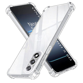 Husa de protectie Techsuit Shockproof Clear Silicone compatibil cu OnePlus Nord 5, Transparent