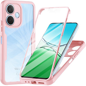 Folie de protectie Techsuit ColorVerse 360 Series + compatibil cu Oppo A5 Pro 4G / A5 Pro 5G, Roz