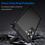 Husa de protectie Techsuit Carbon Silicone compatibil cu Samsung Galaxy S26, Negru