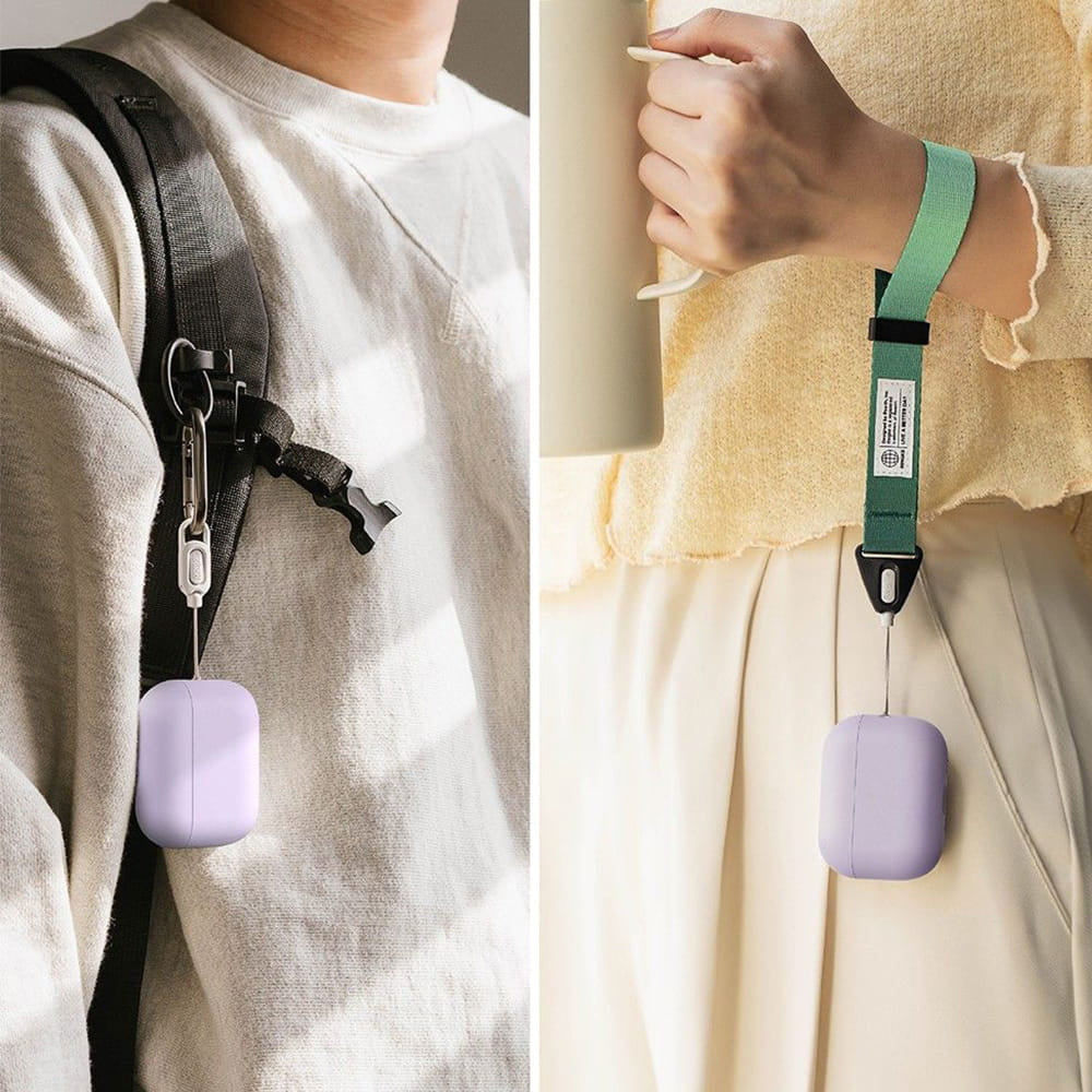 Casti Ringke Silicone, Apple AirPods Pro 3, Mov Deschis