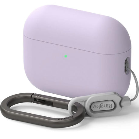 Ringke Silicone Apple AirPods Pro 3, mov deschis