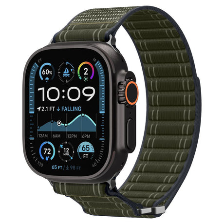 Spigen Watchband WBF0 AMP10142 zöld okosóra szíj Apple Watch órához