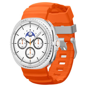 Curea smartwatch Spigen Watchband WBS2 (AMP10152) compatibil cu Samsung Galaxy Watch8 40mm/Watch8 44mm/Watch8 Classic, Portocaliu