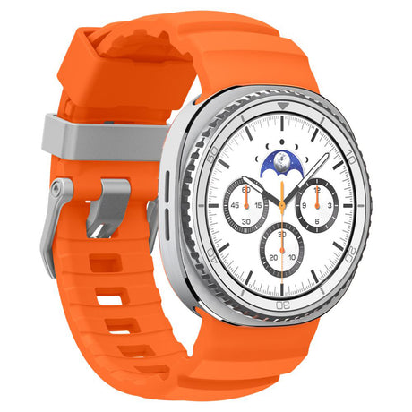 Curea smartwatch Spigen Watchband WBS2 (AMP10152) compatibil cu Samsung Galaxy Watch8 40mm/Watch8 44mm/Watch8 Classic, Portocaliu