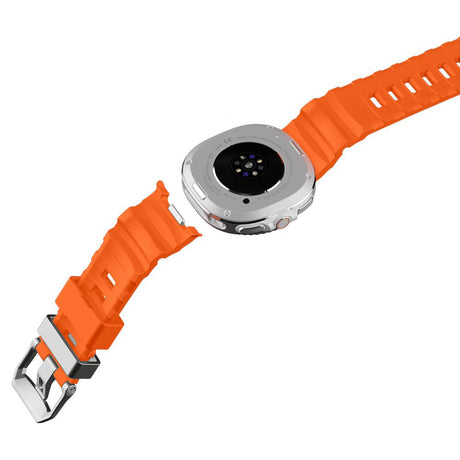Curea smartwatch Spigen Watchband WBS2 (AMP10152) compatibil cu Samsung Galaxy Watch8 40mm/Watch8 44mm/Watch8 Classic, Portocaliu