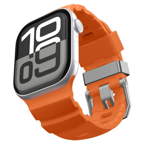 Curea smartwatch Spigen Watchband WBS2 AMP10509 portocaliu pentru Apple Watch