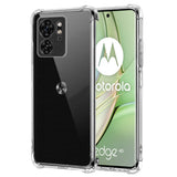 Husa de protectie Techsuit Shockproof Clear Silicone compatibil cu Motorola Edge 40 / Edge (2023), Transparent