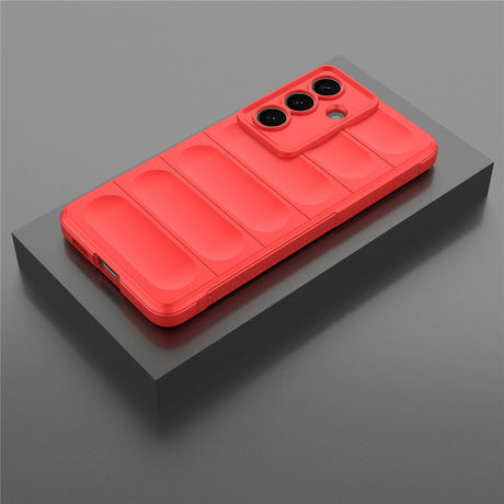 Husa de protectie Techsuit Magic Shield compatibil cu Samsung Galaxy S26, Rosu