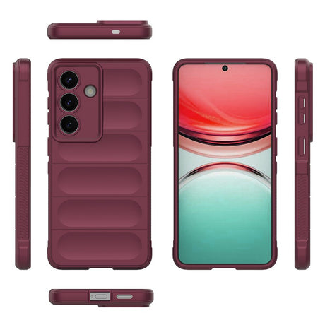Husa de protectie Techsuit Magic Shield compatibil cu Samsung Galaxy S26, Bordo