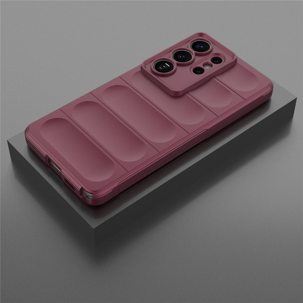 Husa de protectie Techsuit Magic Shield compatibil cu Samsung Galaxy S26 Ultra, Bordo