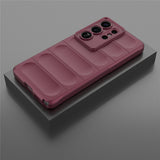 Husa de protectie Techsuit Magic Shield compatibil cu Samsung Galaxy S26 Ultra, Bordo
