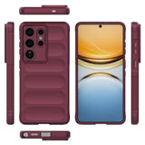 Husa de protectie Techsuit Magic Shield compatibil cu Samsung Galaxy S26 Ultra, Bordo