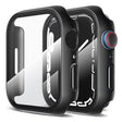 Folie de protectie smartwatch Techsuit Defense360 Pro + Screen Protector compatibil cu Apple Watch 7 (45mm), Negru
