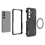 Husa de protectie Techsuit ArmorMag compatibil cu Samsung Galaxy S26, Albastru