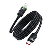 Cablu Mcdodo Self-Winding Series (CA-2010), USB-C to Lightning, 36W, 1.2m, Negru