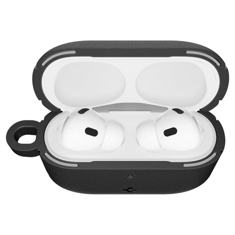 Casti Spigen Protection Case Vault (ACS09826), for Apple AirPods Pro 3, Air Space Technology, Aluminum Holder, Negru Mat