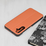 Husa de protectie Techsuit eFold Series compatibil cu Samsung Galaxy S25 FE, Portocaliu