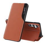 Husa de protectie Techsuit eFold Series compatibil cu Samsung Galaxy S25 FE, Portocaliu